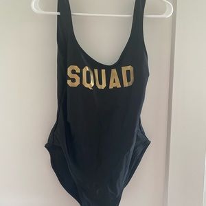 Squad Bathing Suit Size Large